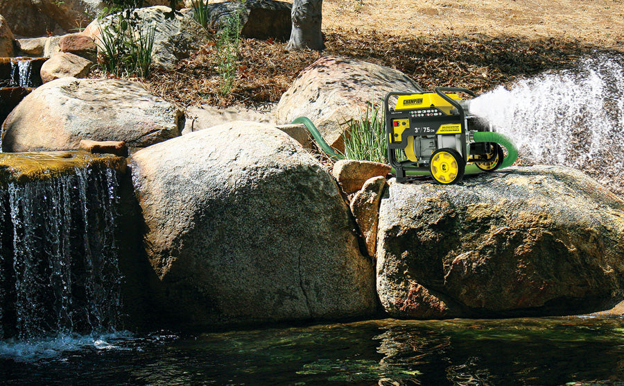 Champion 7.5 cm Clean/Dirty Water Pump with Hose Kit