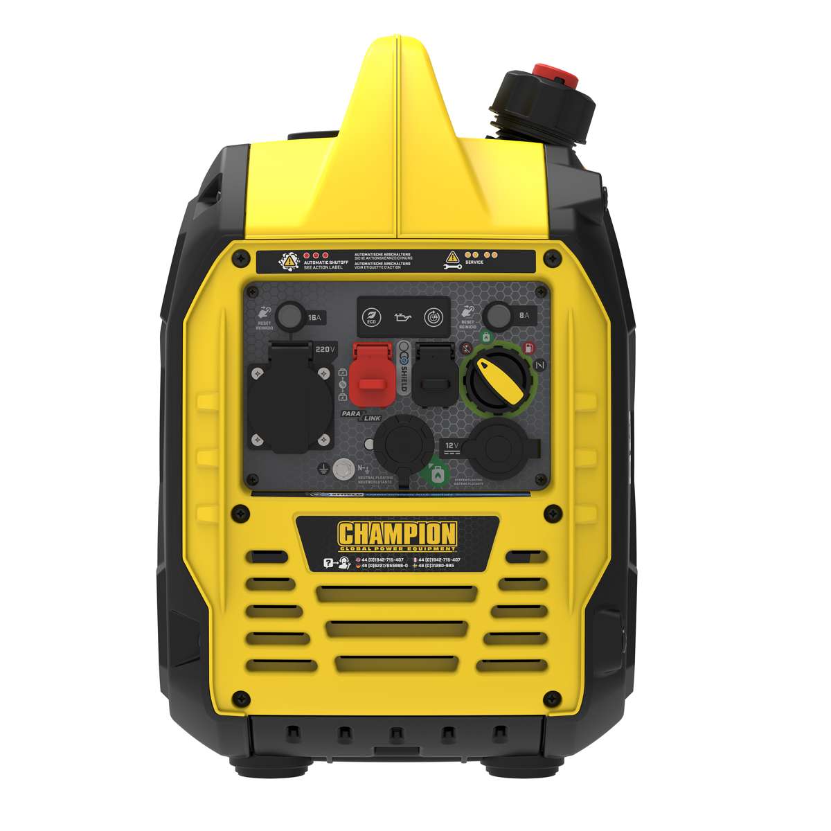 Champion 3000 Watt Dual Fuel Inverter Generator - The Atom Fusion