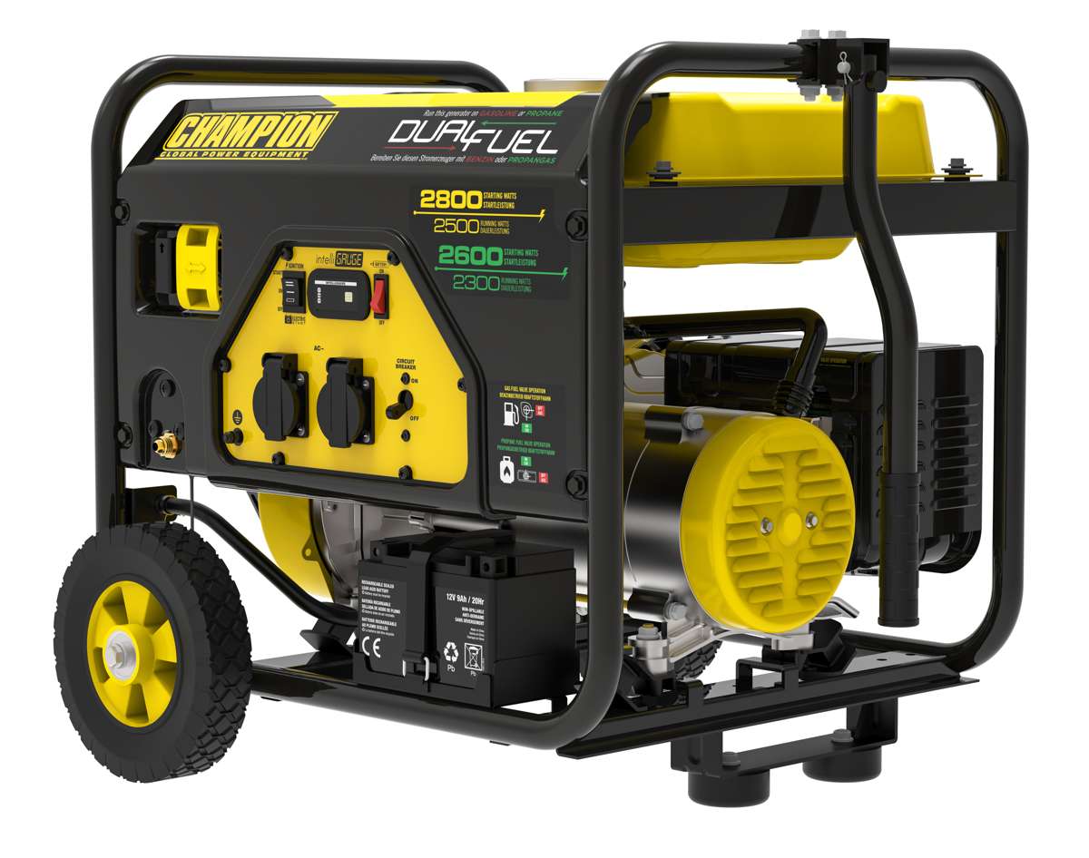 Champion 2800 Watt LPG Dual Fuel Generator
