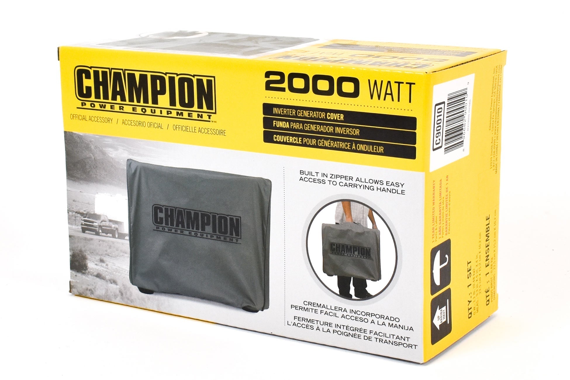 Packaging of All Weather Cover for 2000 Watt Inverter Generator