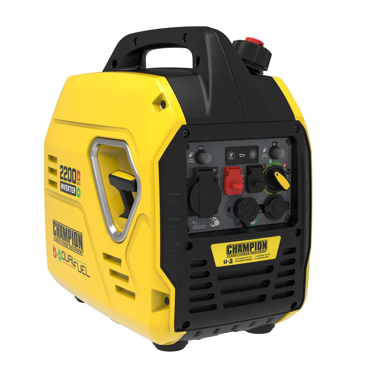 Champion 2200 Watt LPG Dual Fuel Inverter Generator